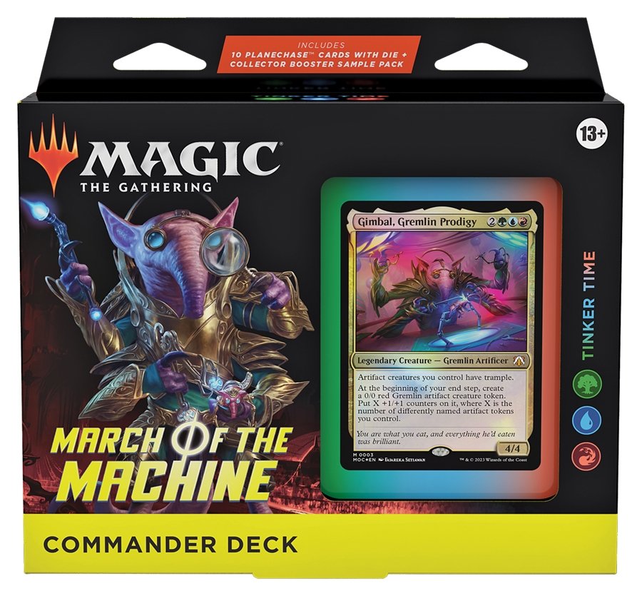 Magic The Gathering: March Of The Machine - Tinker Time Commander Deck