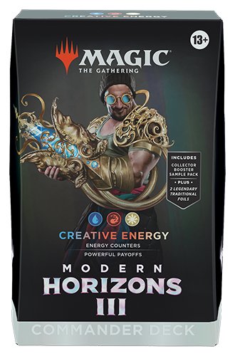 Magic The Gathering: Modern Horizons 3 Creative Energy Commander Deck