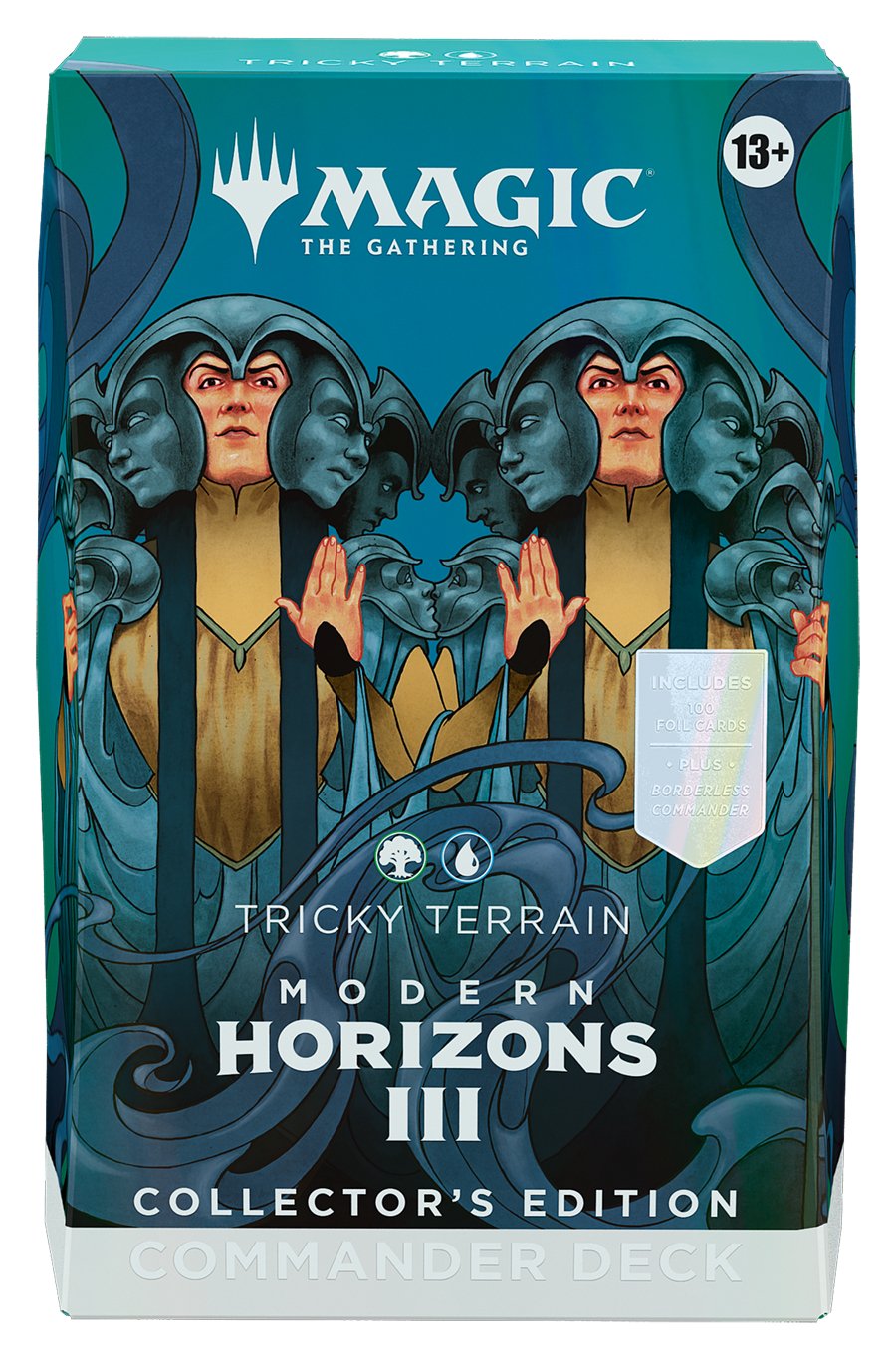 Magic The Gathering: Modern Horizons 3 Tricky Terrain Collector Commander Deck