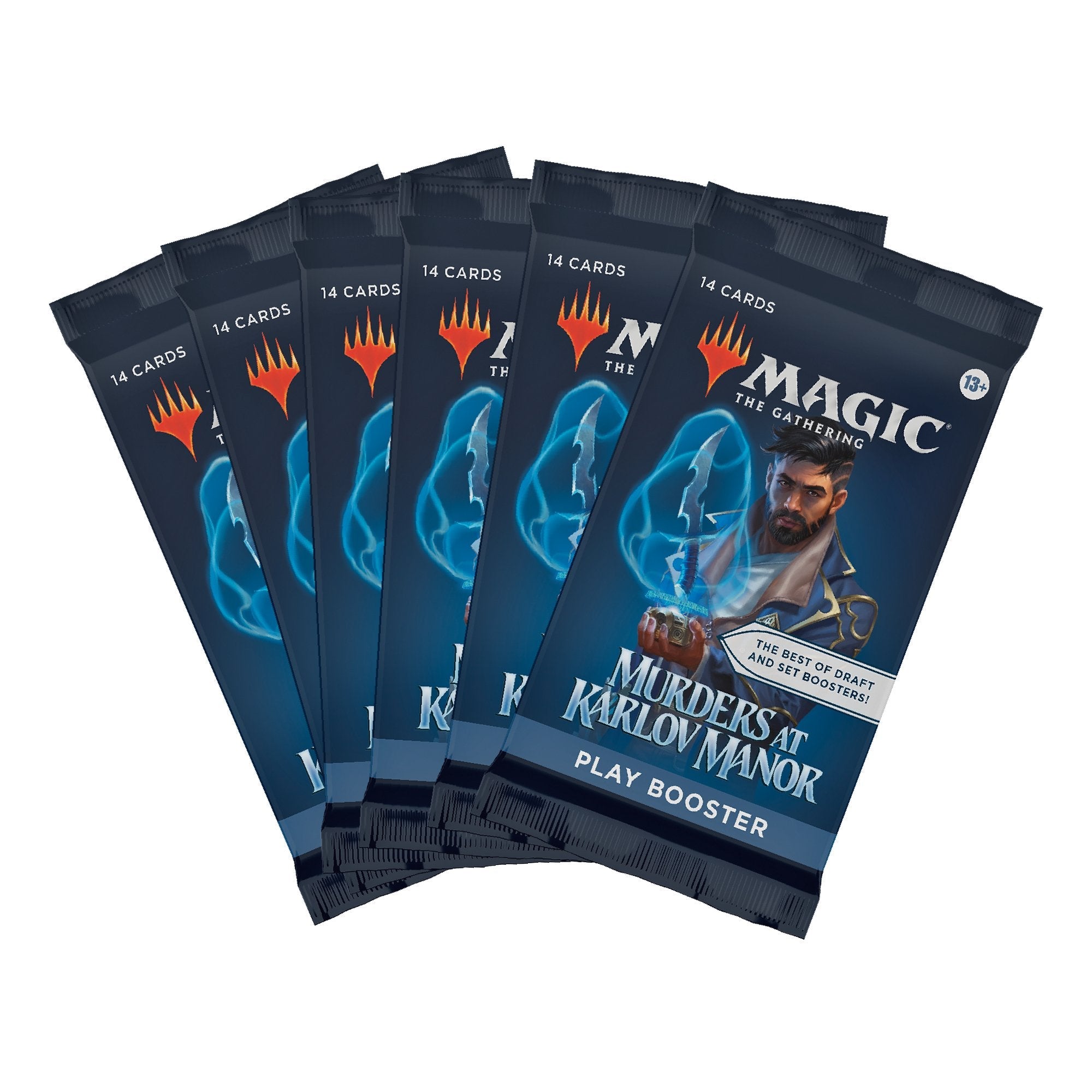 Magic The Gathering: Murders At Karlov Manor 6 x Play Booster Packs