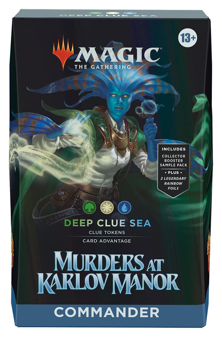 Magic The Gathering: Murders at Karlov Manor - Deep Clue Sea Commander Deck