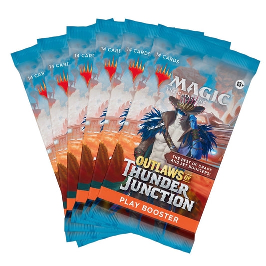 Magic The Gathering: Outlaws of Thunder Junction 6 x Play Booster Packs