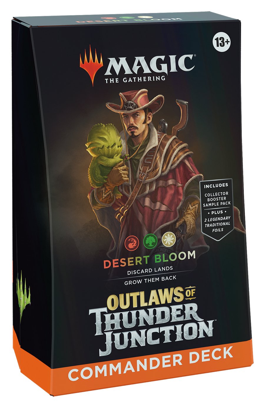 Magic The Gathering: Outlaws of Thunder Junction Desert Bloom Commander Deck