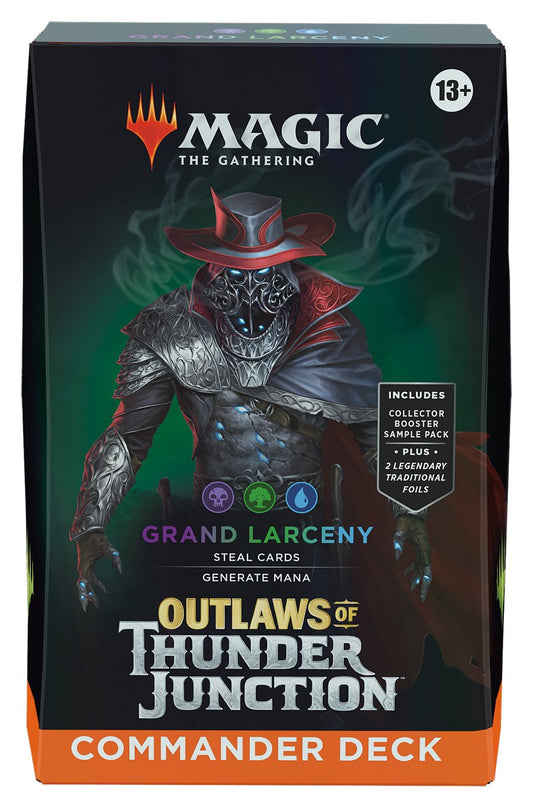 Magic The Gathering: Outlaws of Thunder Junction Grand Larceny Commander Deck