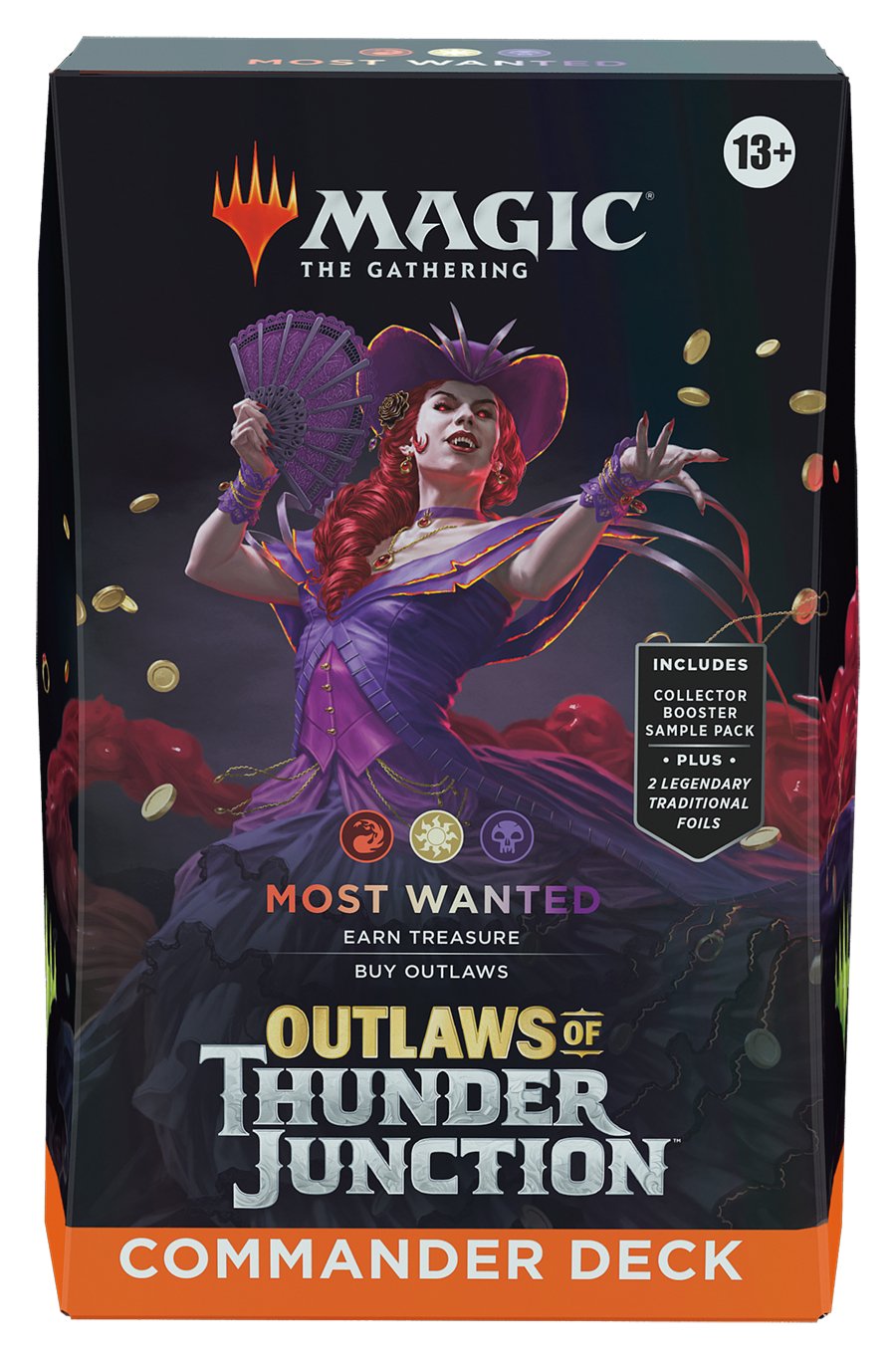 Magic The Gathering: Outlaws of Thunder Junction Most Wanted Commander Deck