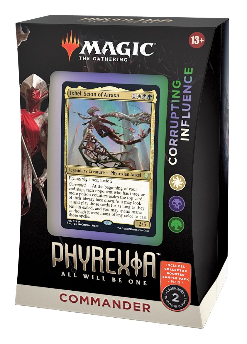 Magic The Gathering: Phyrexia All Will Be One - Corrupting Influence Commander Deck