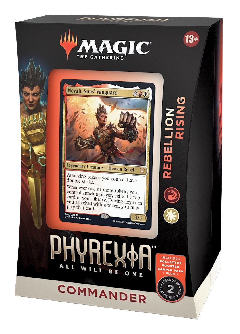 Magic The Gathering: Phyrexia All Will Be One - Rebellion Rising Commander Deck