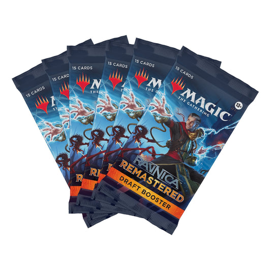 Magic The Gathering: Ravnica Remastered 6 x Draft Booster Packs