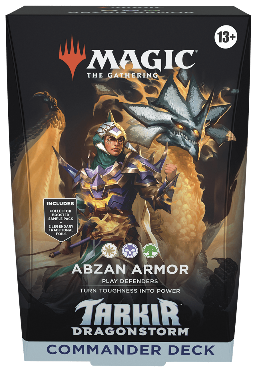 Magic The Gathering: Tarkir: Dragonstorm - Abzan Armor Commander Deck