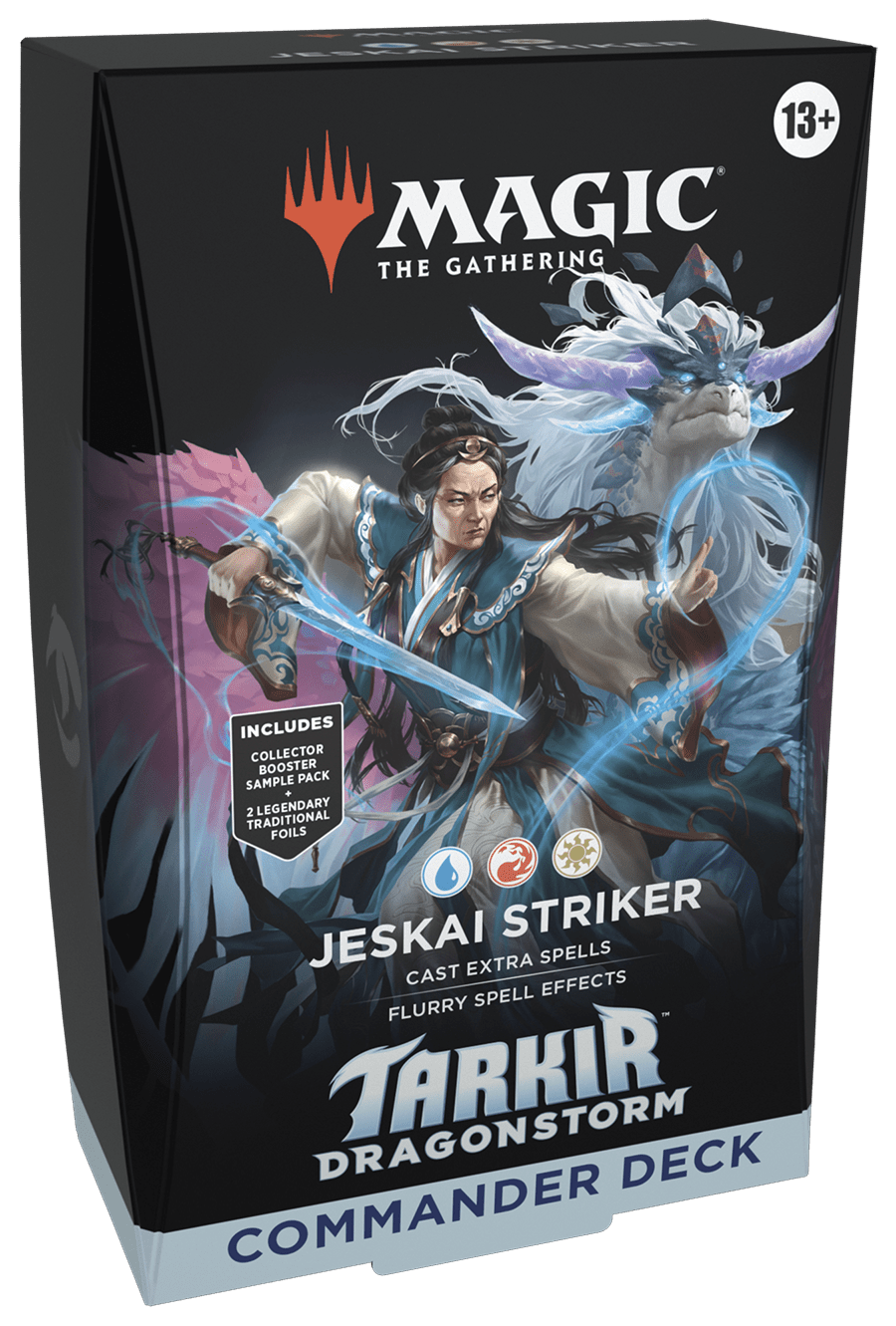 Magic The Gathering: Tarkir: Dragonstorm - Jeskai Striker Commander Deck