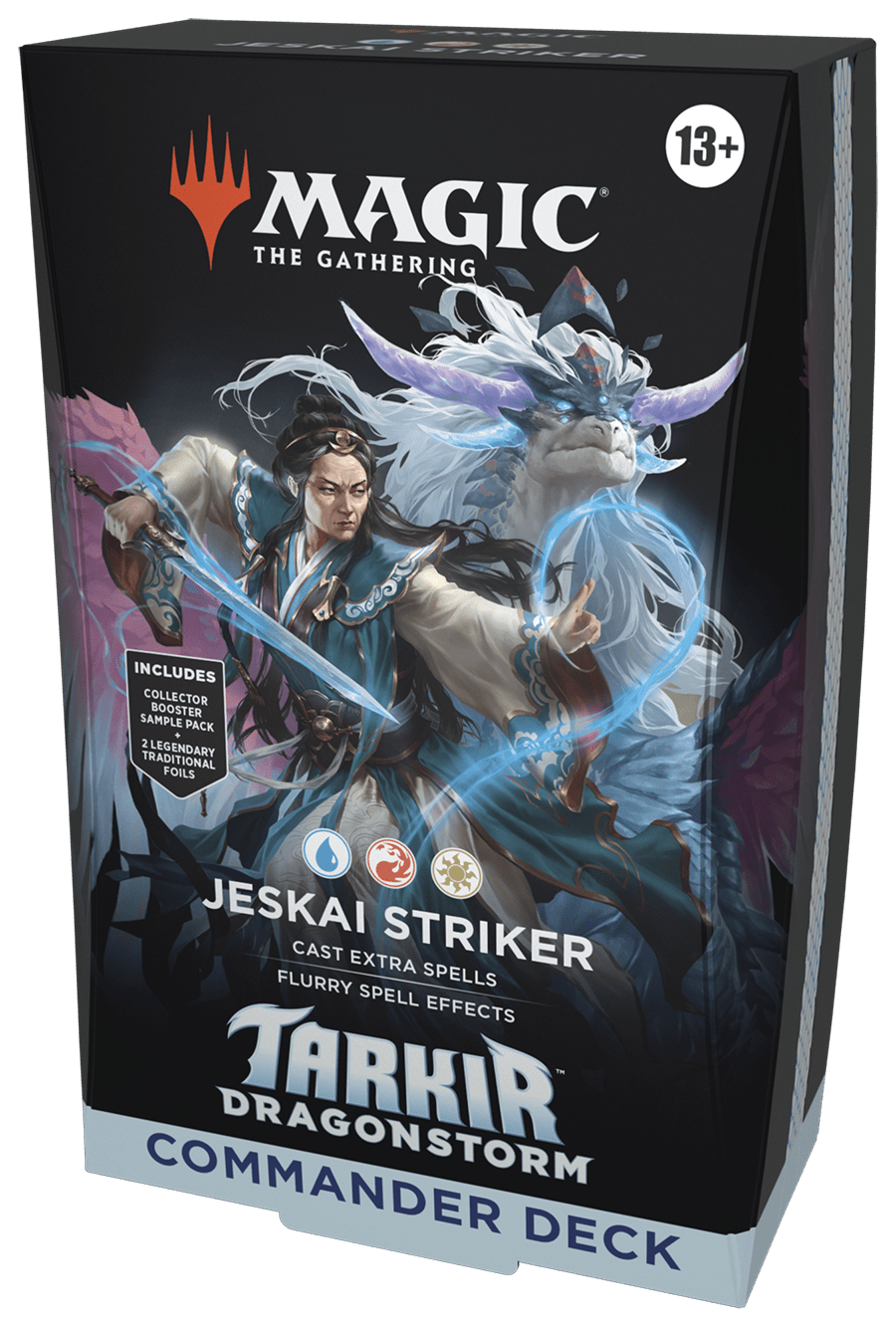 Magic The Gathering: Tarkir: Dragonstorm - Jeskai Striker Commander Deck