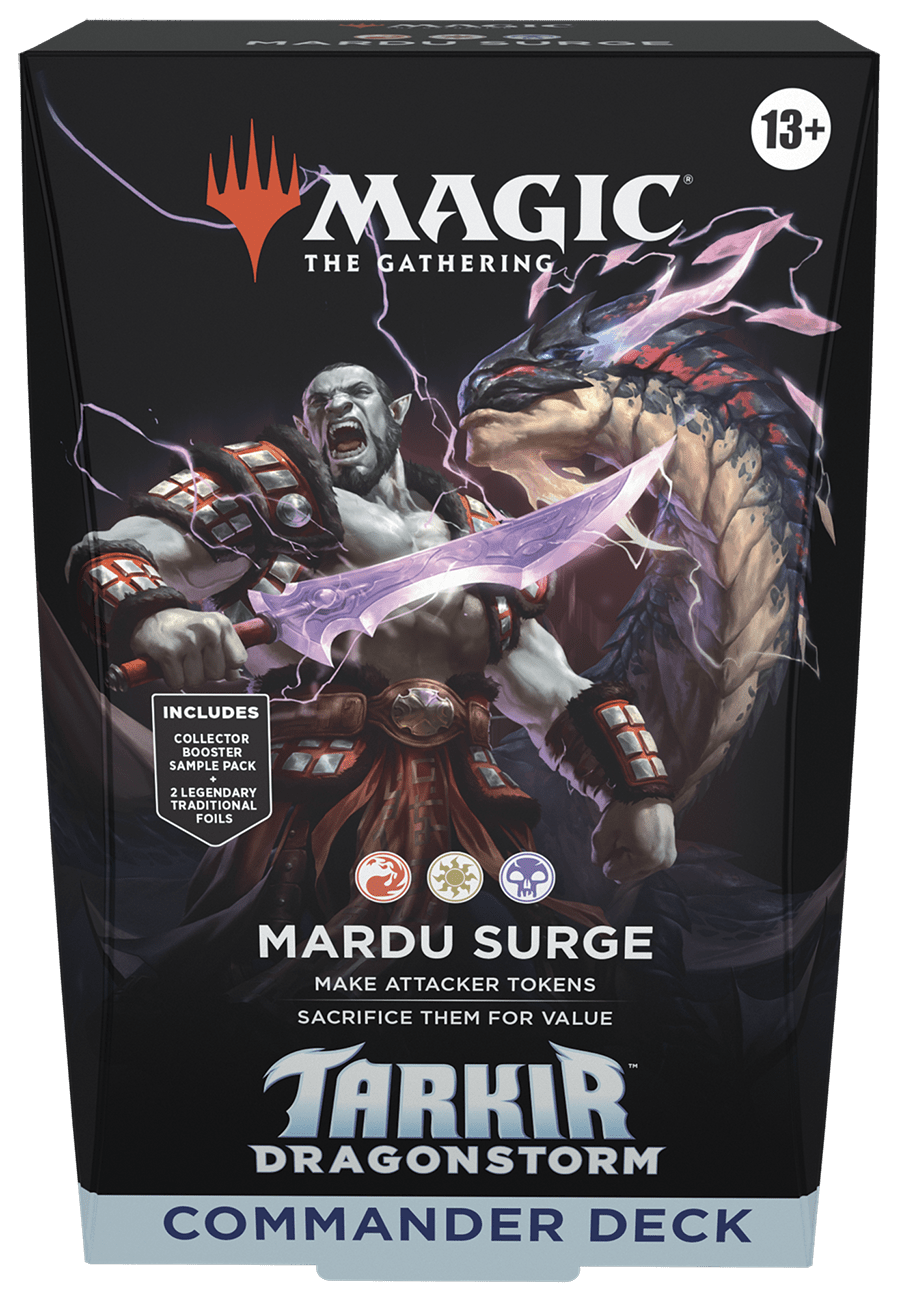 Magic The Gathering: Tarkir: Dragonstorm - Mardu Surge Commander Deck