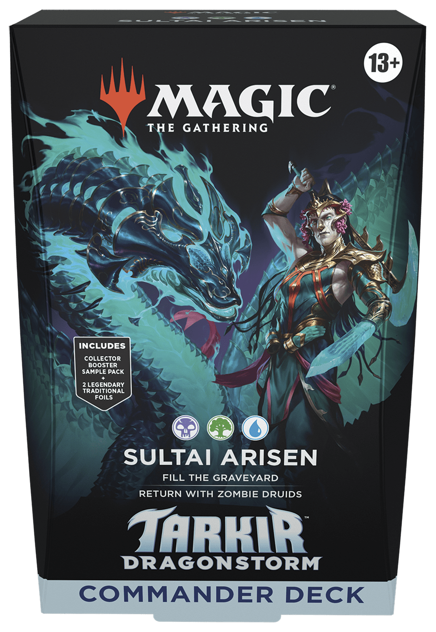 Magic The Gathering: Tarkir: Dragonstorm - Sultai Arisen Commander Deck