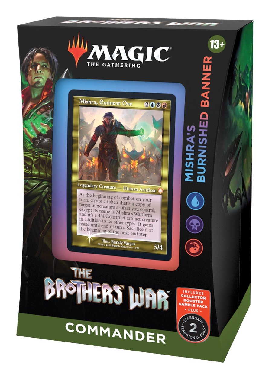 Magic The Gathering - The Brothers' War - Mishra's Burnished Banner Commander Deck