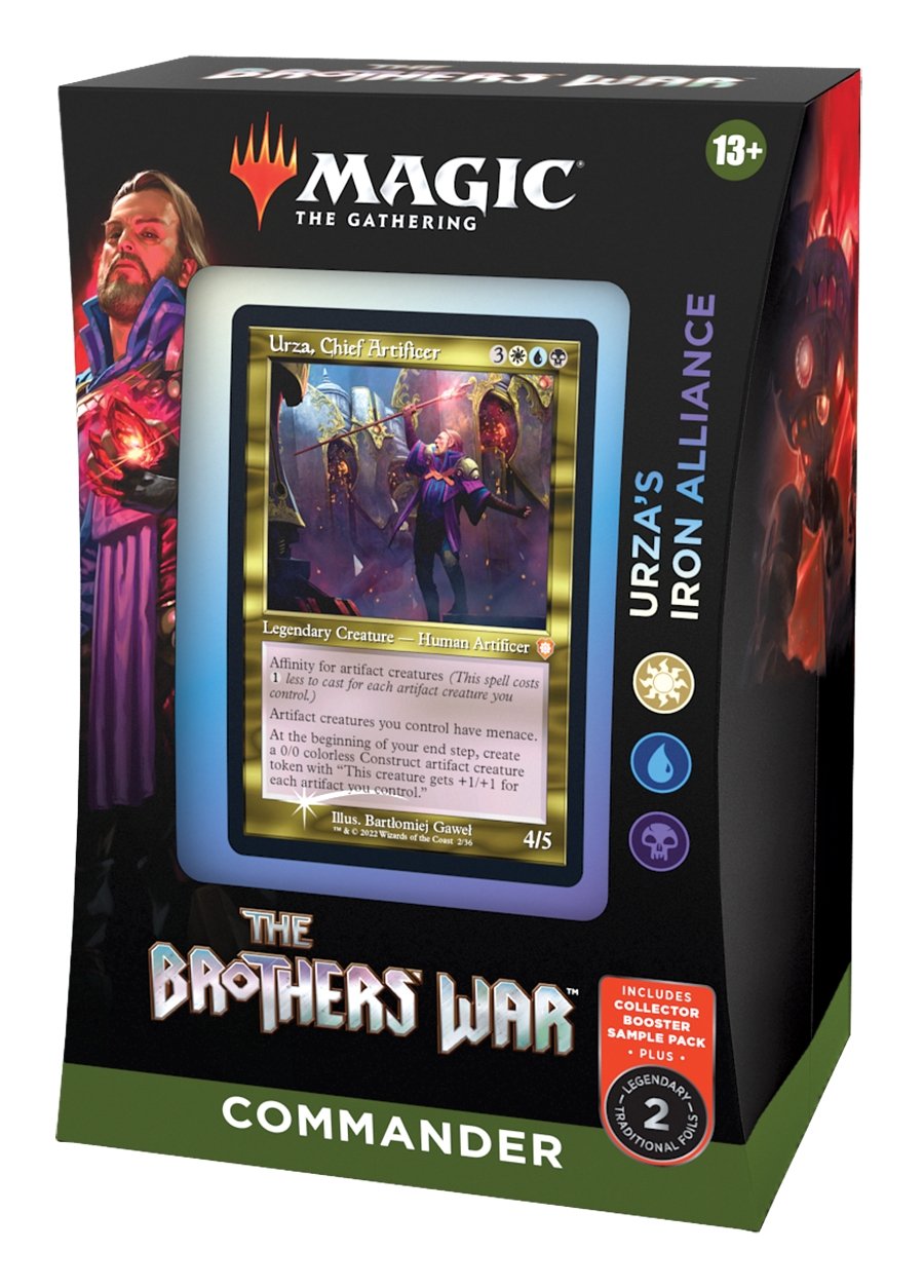 Magic The Gathering - The Brothers' War - Urza's Iron Alliance Commander Deck