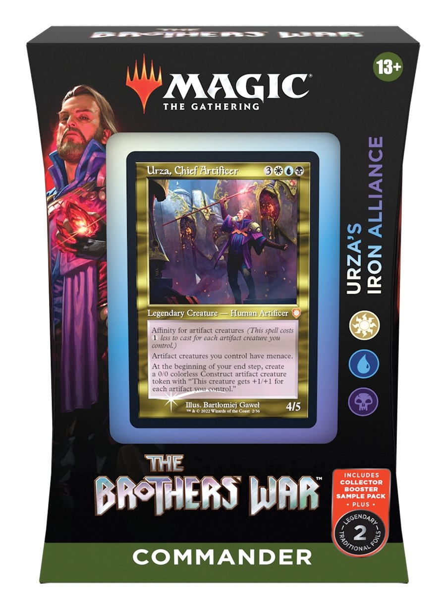 Magic The Gathering - The Brothers' War - Urza's Iron Alliance Commander Deck