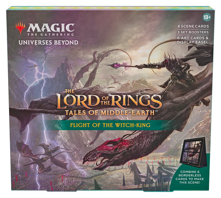 Magic The Gathering - The Lord of the Rings: Tales of Middle-Earth Scene Box - Flight of the Witch-King