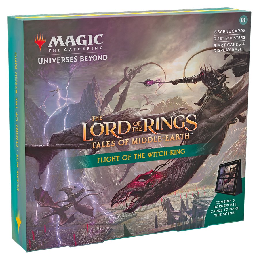 Magic The Gathering - The Lord of the Rings: Tales of Middle-Earth Scene Box - Flight of the Witch-King