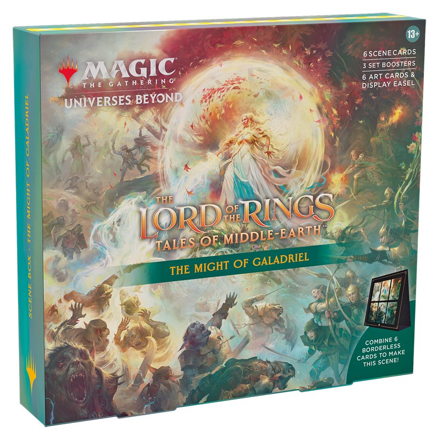 Magic The Gathering - The Lord of the Rings: Tales of Middle-Earth Scene Box - The Might of Galadriel