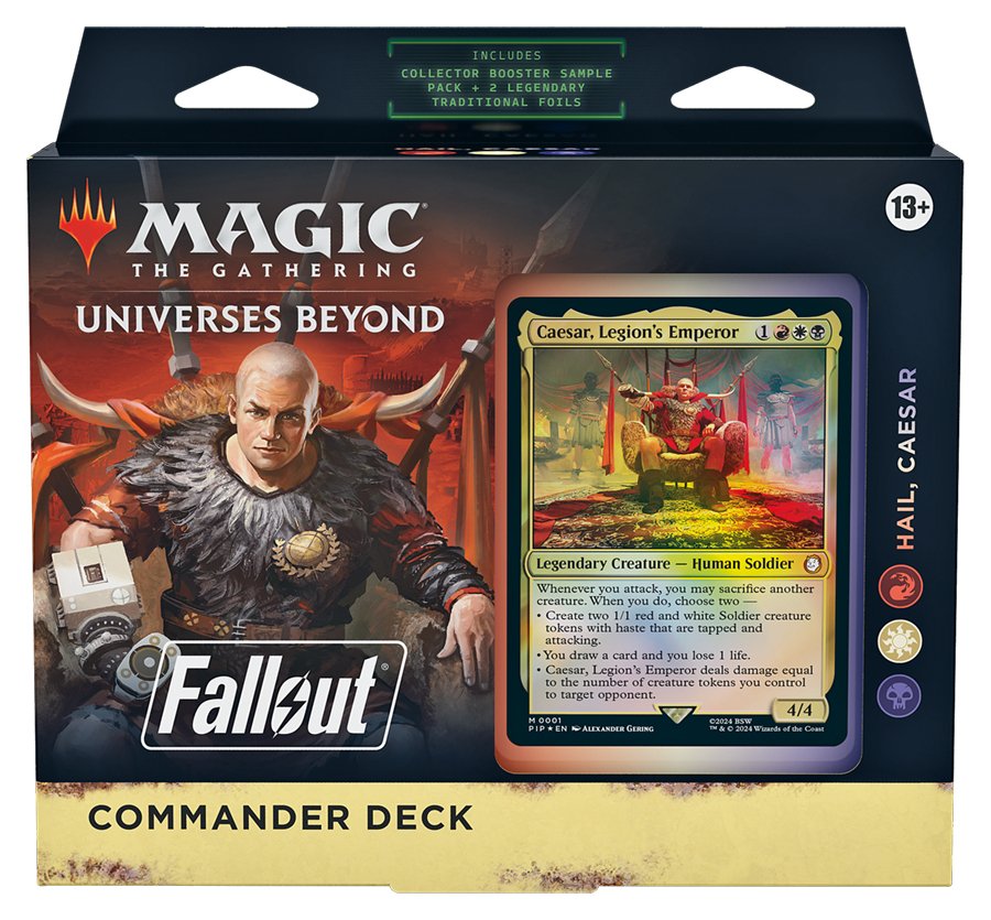 Magic The Gathering: Universes Beyond - Fallout Commander Deck: Hail, Caesar