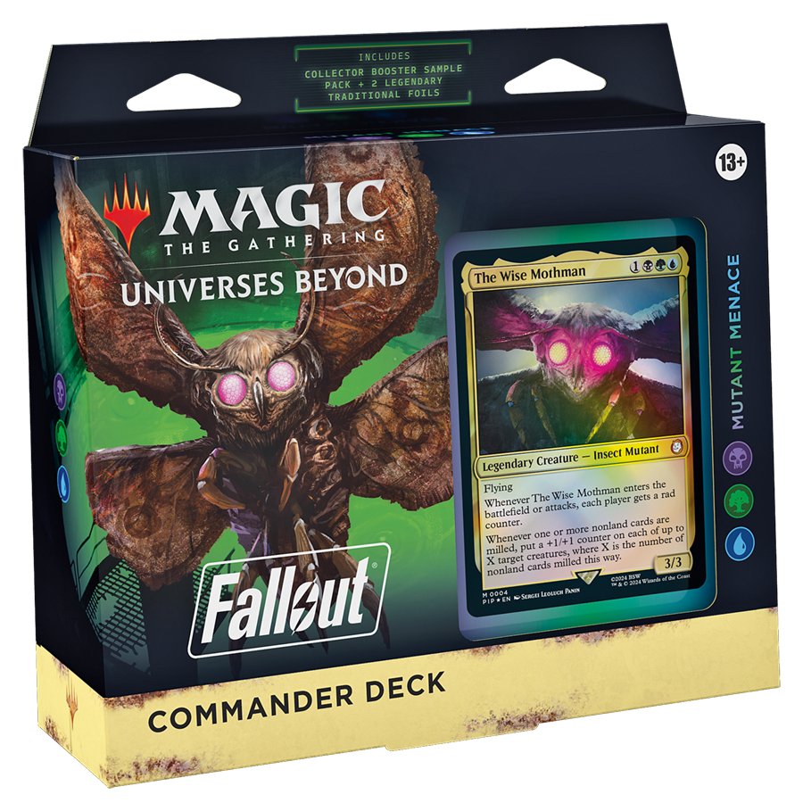 Magic The Gathering: Universes Beyond - Fallout Commander Deck: Mutant Menace