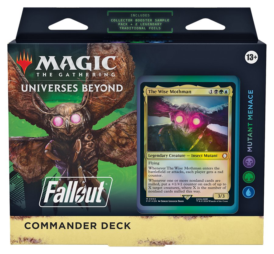 Magic The Gathering: Universes Beyond - Fallout Commander Deck: Mutant Menace