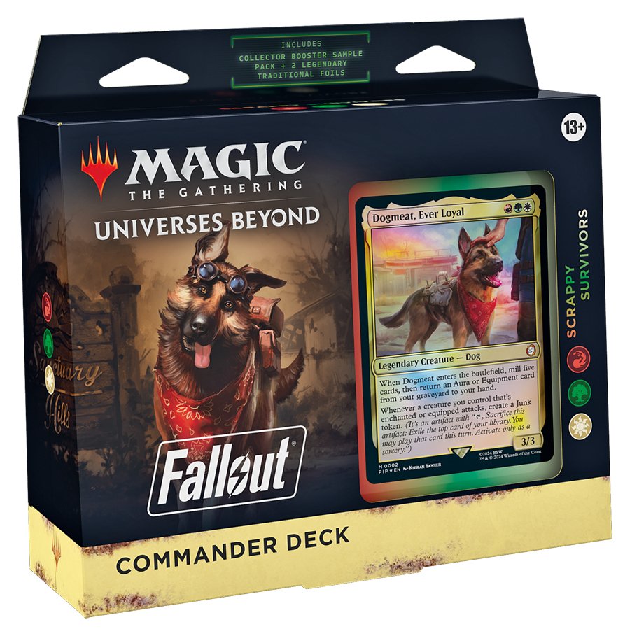 Magic The Gathering: Universes Beyond - Fallout Commander Deck: Scrappy Survivors