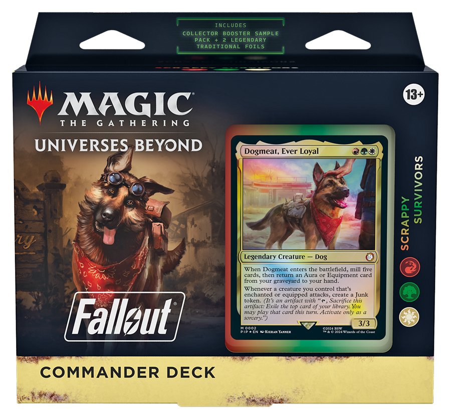 Magic The Gathering: Universes Beyond - Fallout Commander Deck: Scrappy Survivors