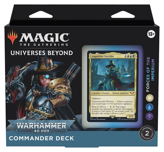 Magic The Gathering - Warhammer 40K Commander Deck - Forces Of The Imperium