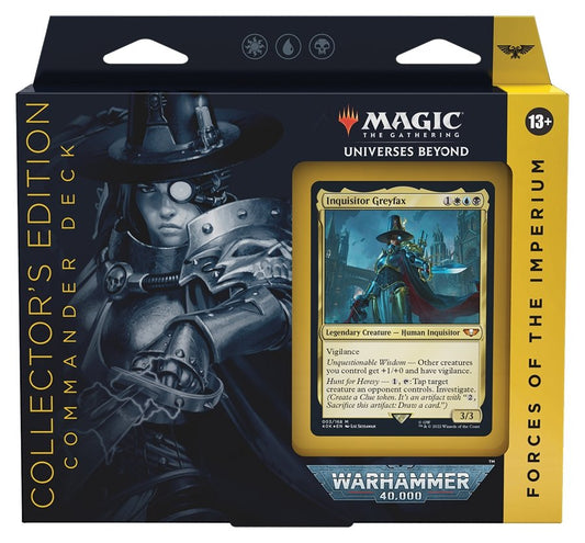 Magic The Gathering - Warhammer 40K Commander Deck - Forces Of The Imperium (Collectors Edition)