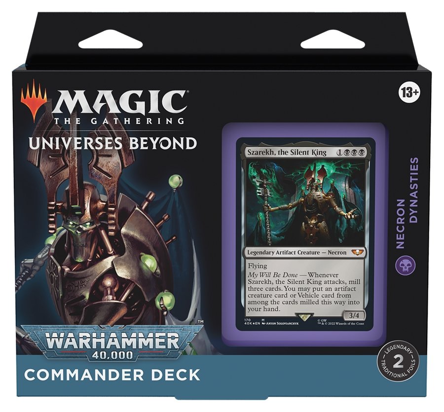 Magic The Gathering - Warhammer 40K Commander Deck - Necron Dynasties