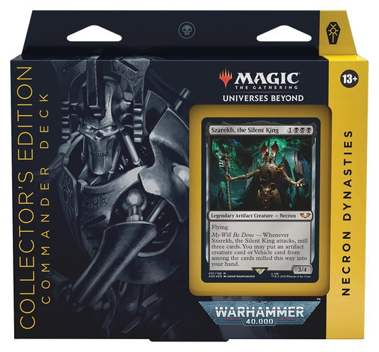 Magic The Gathering - Warhammer 40K Commander Deck - Necron Dynasties (Collectors Edition)