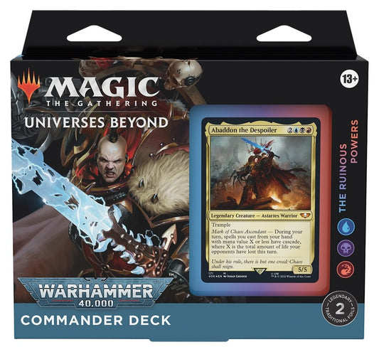 Magic The Gathering - Warhammer 40K Commander Deck - The Ruinous Powers