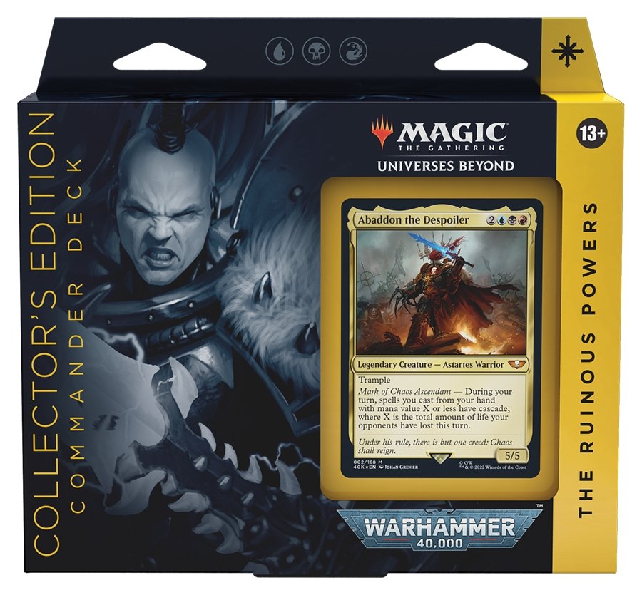 Magic The Gathering - Warhammer 40K Commander Deck - The Ruinous Powers (Collectors Edition)