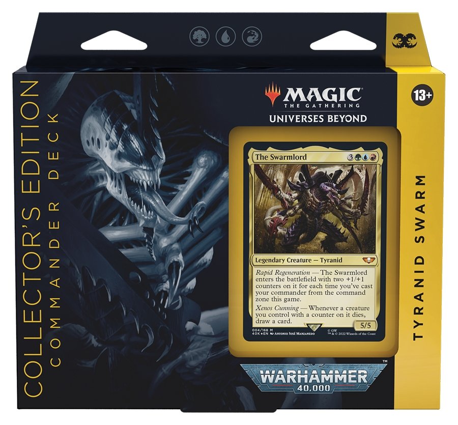 Magic The Gathering - Warhammer 40K Commander Deck - Tyranid Swarm (Collectors Edition)