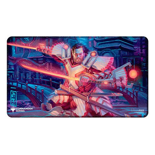 Ultra Pro - Magic The Gathering - Black Stitched Playmat - Commander Series: Isshin